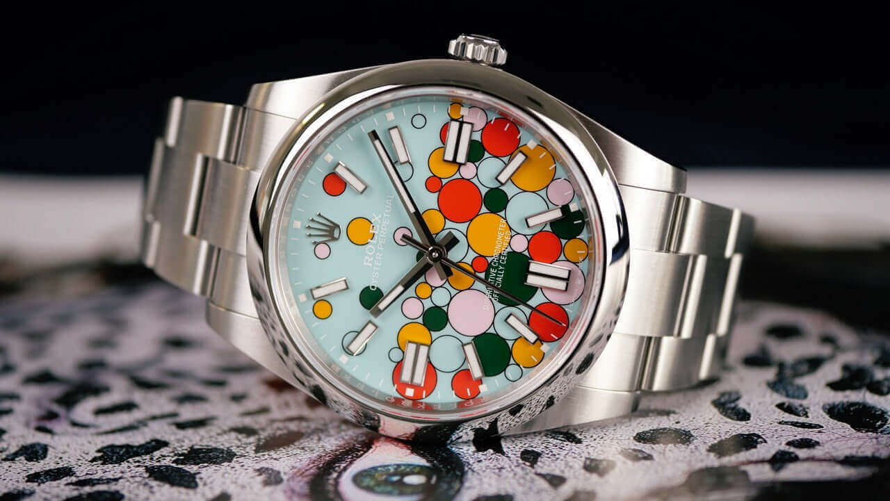 Rolex Oyster Perpetual 124300 „Celebration“: Die wohl fröhlichste Rolex aller Zeiten!