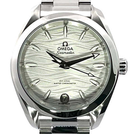 Omega Seamaster Aqua Terra Master Damenmodell mit Metallarmband und silbernem Zifferblatt bei Uhren2000 günstig kaufen.