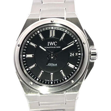 IWC Ingenieur Herrenuhr, Edelstahl, schwarzes Zifferblatt - gebraucht & neu kaufen, große Auswahl, zuverlässiger Service.