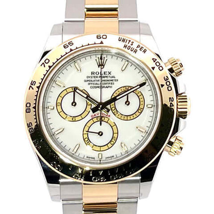Rolex Daytona Edelstahl Gelbgold 116523 Luxusuhr mit Stoppuhr