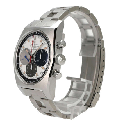 Zenith Chronomaster Revival El Primero A3817 03.A384.400/3817.M3817 Automatik-Uhr mit Edelstahlband und Chronograph.