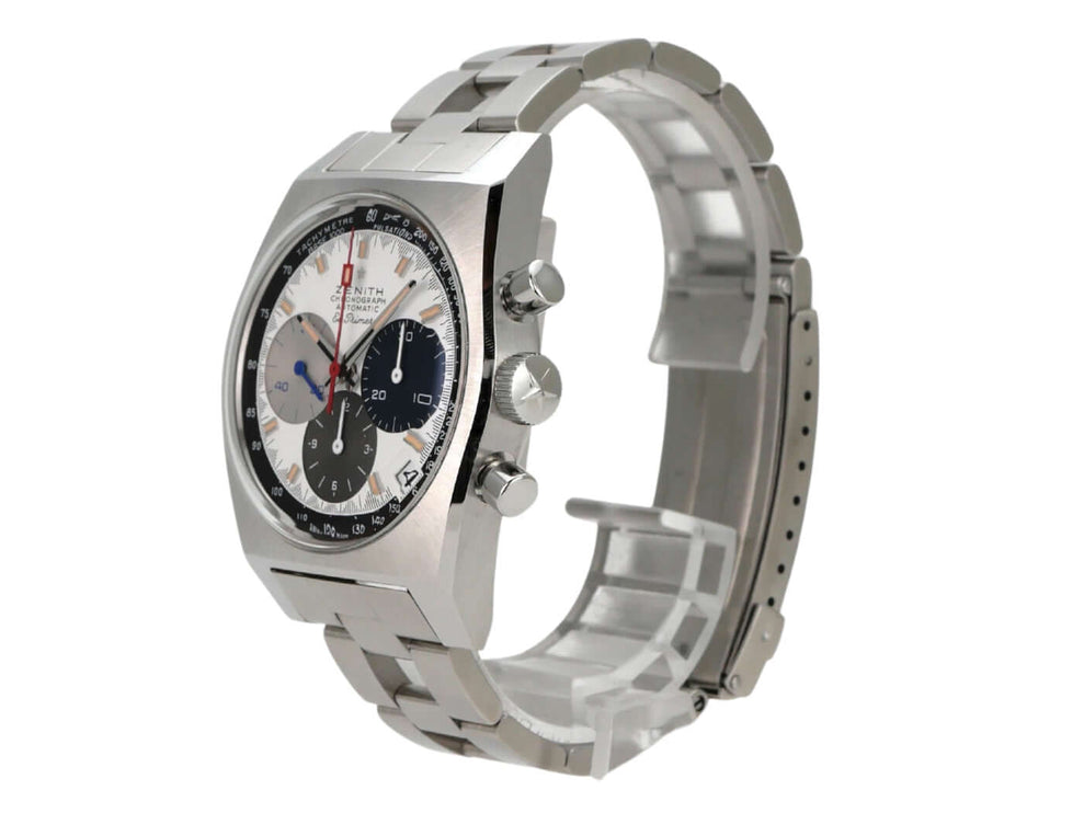 Zenith Chronomaster Revival El Primero A3817 03.A384.400/3817.M3817 Automatik-Uhr mit Edelstahlband und Chronograph.