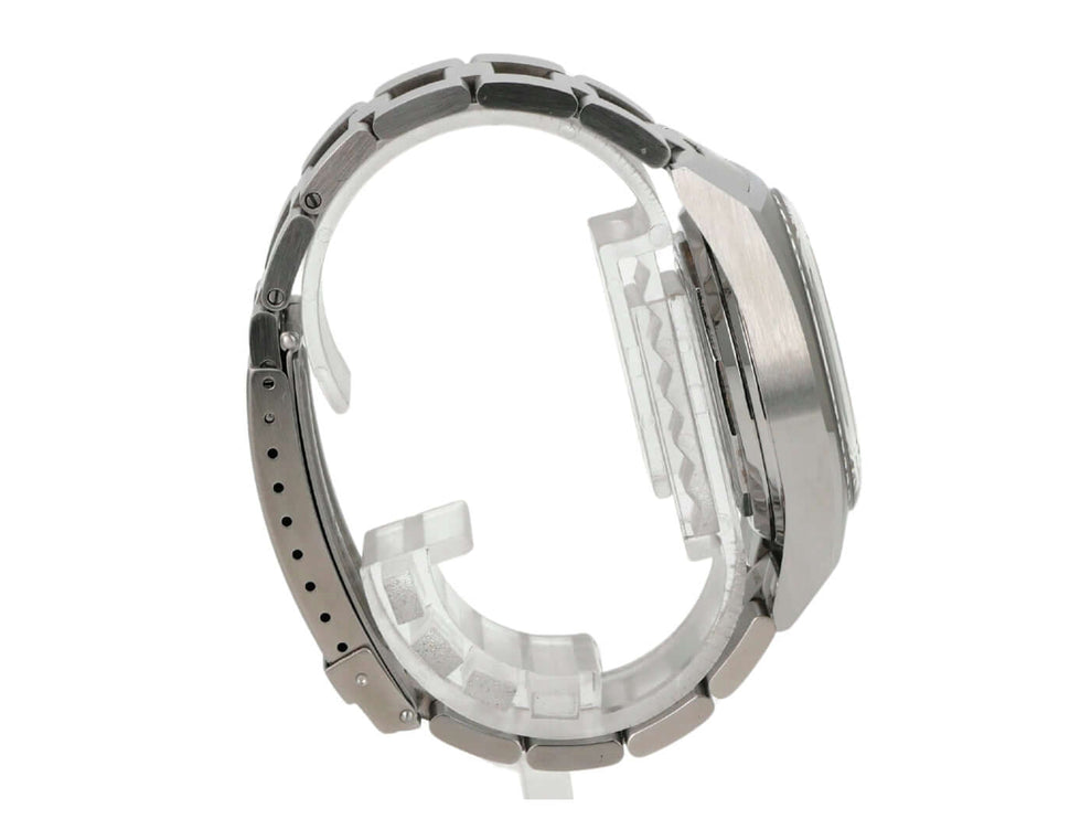 Seitenansicht der Zenith Chronomaster Revival El Primero A3817 03.A384.400/3817.M3817 mit Edelstahlband und Gehäuse.