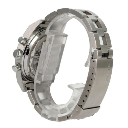 Zenith Chronomaster Revival El Primero A3817 03.A384.400/3817.M3817, Edelstahlgehäuse und Band, seitliche Ansicht