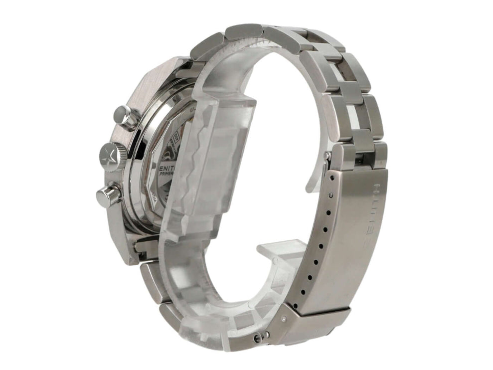 Zenith Chronomaster Revival El Primero A3817 03.A384.400/3817.M3817, Edelstahlgehäuse und Band, seitliche Ansicht