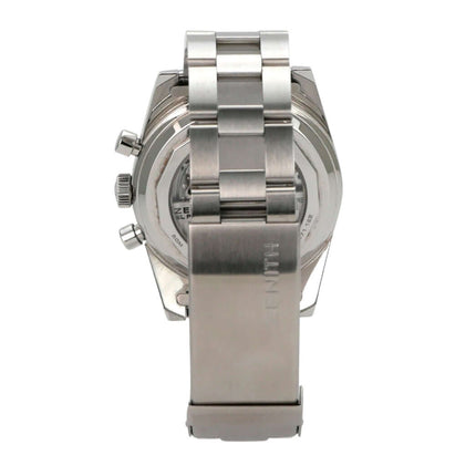 Zenith Chronomaster Revival El Primero A3817 03.A384.400/3817.M3817 Rückansicht mit Edelstahlband und Gehäuse.