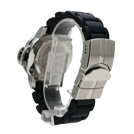 Corum Admiral's Cup Trophy 41 082.833.20 mit schwarzem Kautschukband und Edelstahl-Faltschließe seitlich