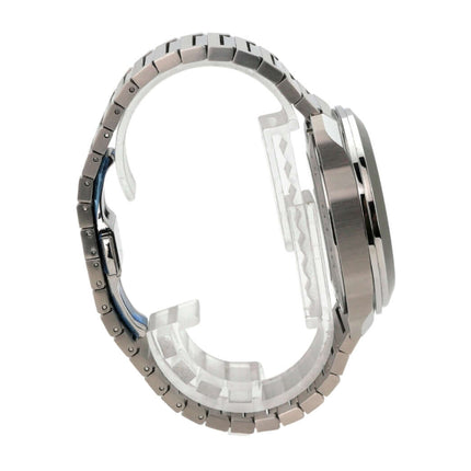 Bvlgari Octo Roma Chronograph Steel 103471 seitliche Ansicht des Gehäuses und Edelstahlarmbands