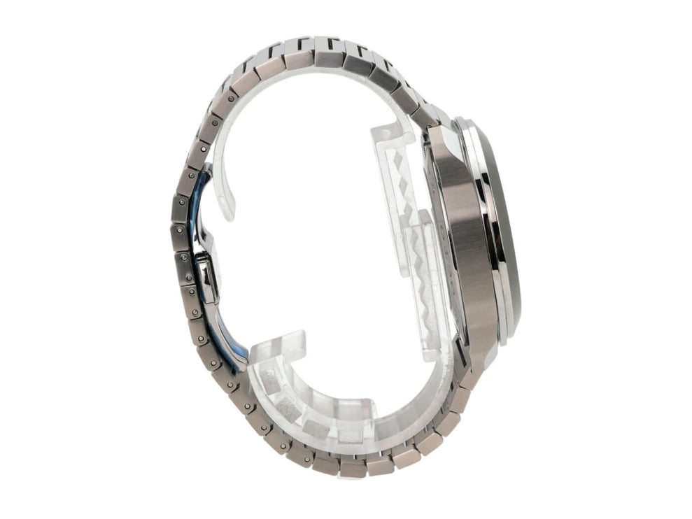 Bvlgari Octo Roma Chronograph Steel 103471 seitliche Ansicht des Gehäuses und Edelstahlarmbands