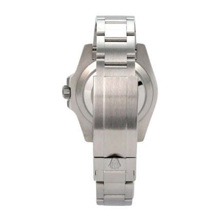 Rolex Submariner No Date 114060 Uhransicht von hinten, Edelstahlband und Gehäuse detailgetreu abgebildet.