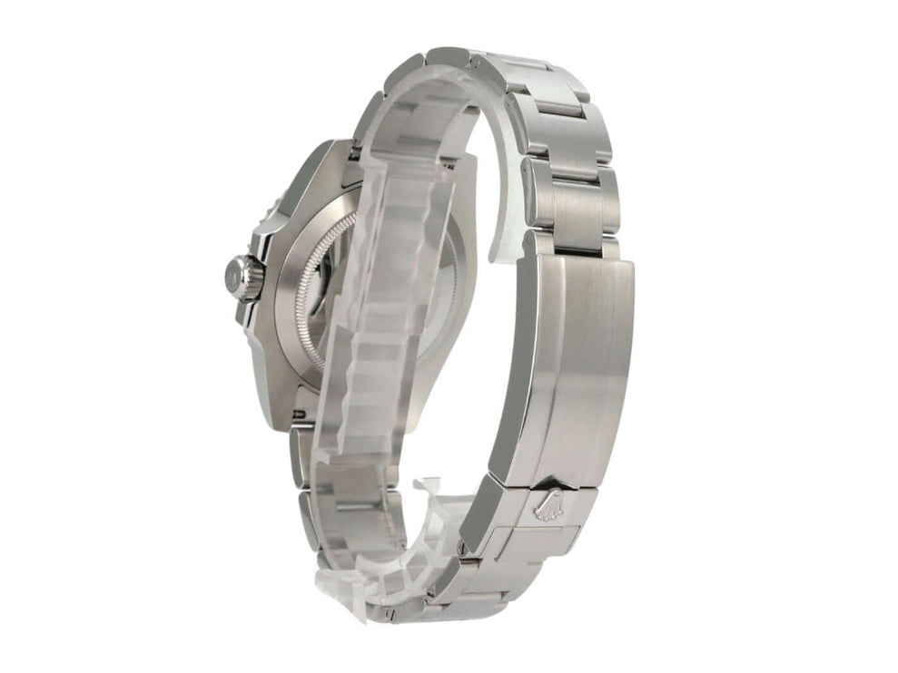 Rolex Submariner No Date 114060 Edelstahl Armband im Profil, hochwertig und stilvoll.