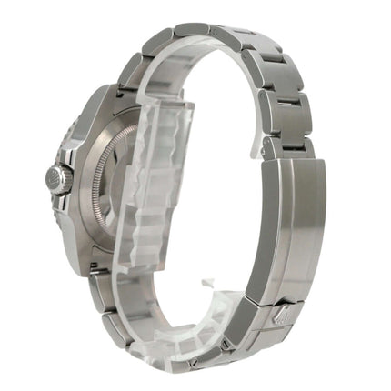 Rolex Submariner No Date 114060 aus Edelstahl mit Oysterband, Seitenansicht der Taucheruhr