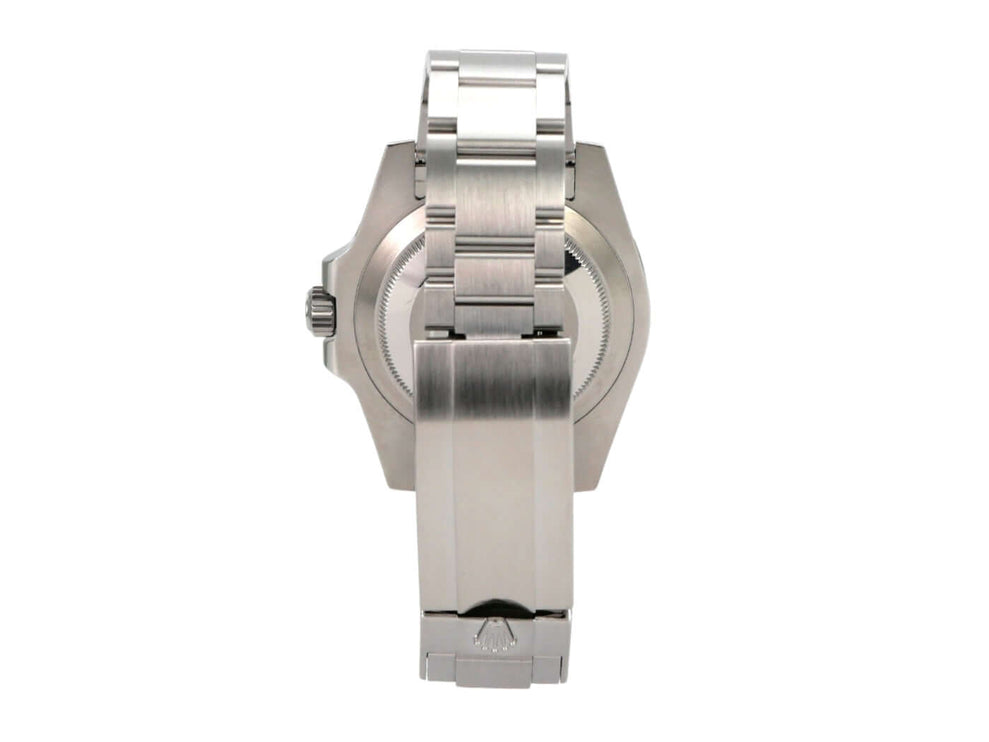 Rolex Submariner No Date 114060 Rückansicht des Edelstahlgehäuses und Armbands