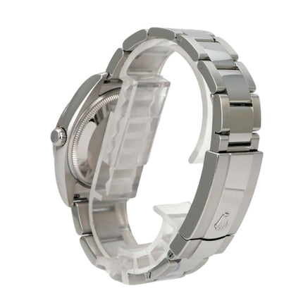 Rolex Oyster Perpetual Date 34 115234 Weiß Diamant, Edelstahl/Weißgold, Automatik, 34 mm