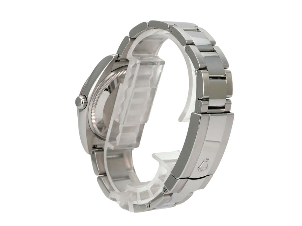Rolex Oyster Perpetual Date 34 115234 Weiß Diamant, Edelstahl/Weißgold, Automatik, 34 mm