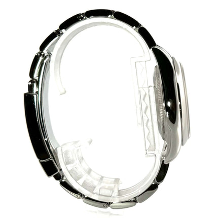 Rolex Datejust 36 Edelstahl Armband und Gehäuse seitliche Ansicht