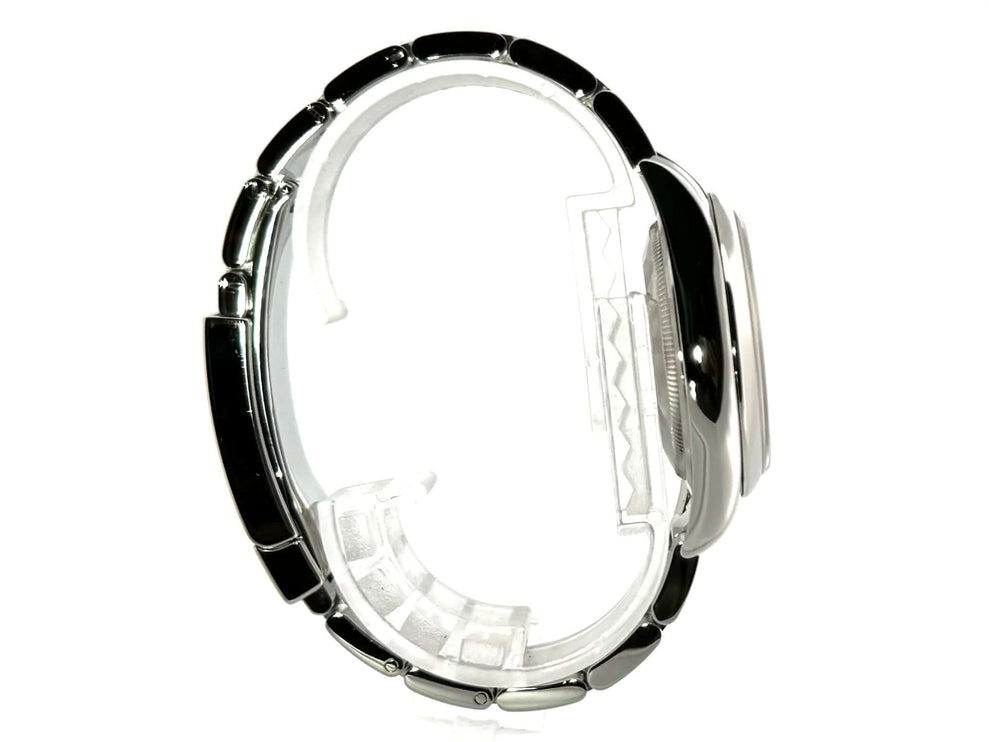 Rolex Datejust 36 Edelstahl Armband und Gehäuse seitliche Ansicht