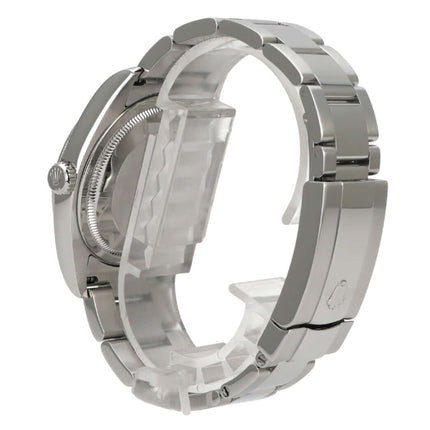 Rolex Datejust 36 Edelstahl 116200 Blau, gebrauchte Herrenuhr aus Edelstahl mit blauem Zifferblatt und Oyster-Armband