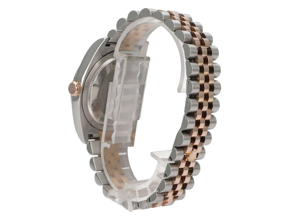 Rolex Datejust 36 116231 Stahlfarben Römisch Jubile-Band, Edelstahl/Roségold mit Jubilé-Armband