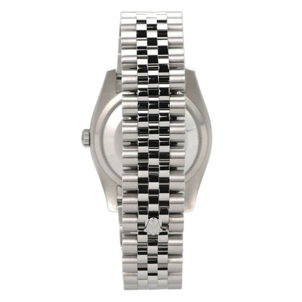 Rolex Datejust 36 Ref. 116234 Blau Römisch Jubile-Band, Edelstahl-Argon mit Jubile-Armband