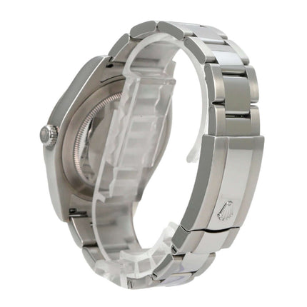 Rolex Datejust II 116334 Rhodium Diamant, Edelstahlarmband und Weißgoldlünette, Luxusarmbanduhr 2016