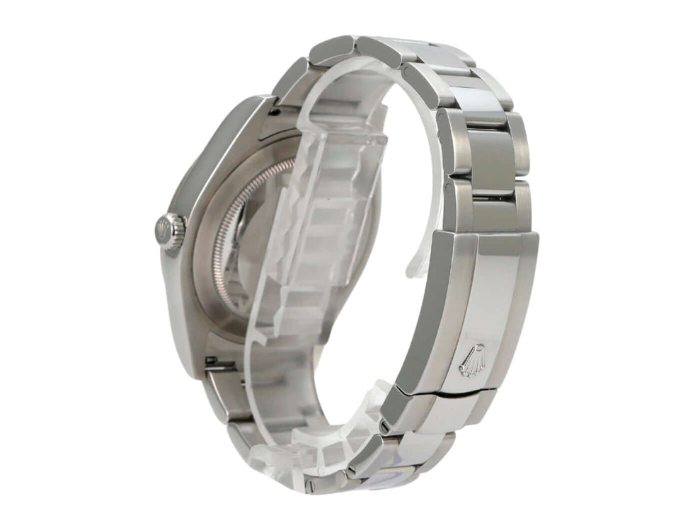 Rolex Datejust II 116334 Rhodium Diamant, Edelstahlarmband und Weißgoldlünette, Luxusarmbanduhr 2016