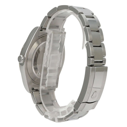 Rolex Datejust II 116334 Rhodium Diamant, Edelstahlarmband und Weißgold-Lünette, Seitenansicht