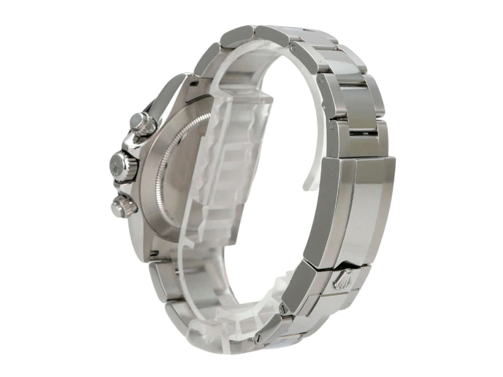 Rolex Daytona Edelstahl 116500LN Schwarz LC100, Gehäuse und Oyster-Armband aus Edelstahl