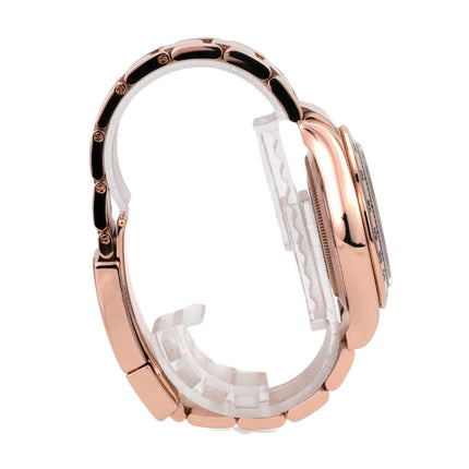 Rolex Cosmograph Daytona 116505 Everose-Gold Sundust Schwarz Seitensicht des Armbands aus 18 kt Everose-Gold