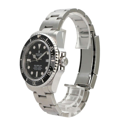 Rolex Sea-Dweller 4000 Ref. 116600 Edelstahl-Taucheruhr mit schwarzem Zifferblatt, Keramiklünette und Oysterband