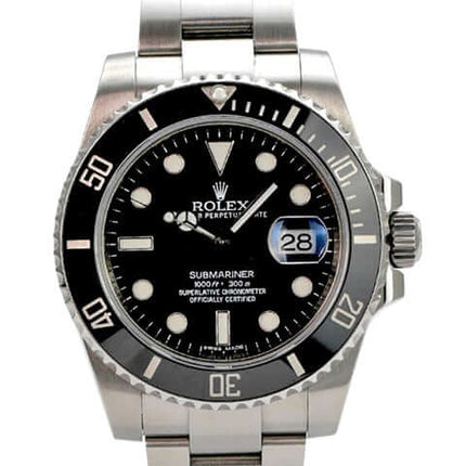 Rolex Submariner Date 116610LN mit schwarzem Zifferblatt und Oyster Edelstahlband