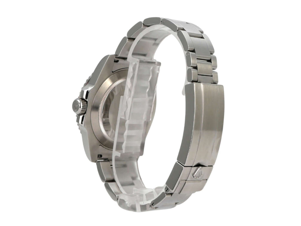 Rolex Submariner Date 116610LN seitliche Ansicht des Gehäuses und des Edelstahlbandes