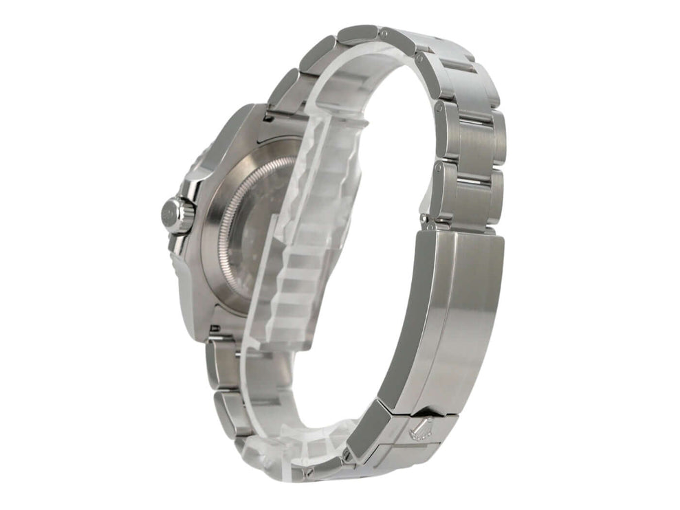 Rolex Submariner Date 116610LN Edelstahlarmband und Gehäuseansicht von der Seite