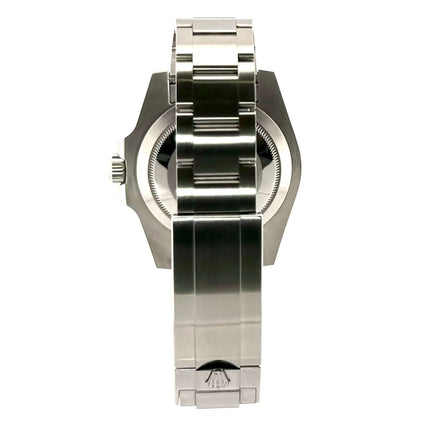 Rückansicht Rolex Submariner Date 116610LN Edelstahlgehäuse und Oysterband 2016