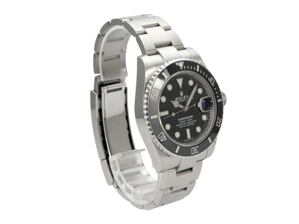 Rolex Submariner Date 116610LN Edelstahl Uhr mit schwarzem Zifferblatt und Oyster Edelstahlband