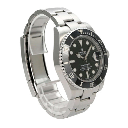 Rolex Submariner Date 116610LN Edelstahl Uhr mit schwarzem Zifferblatt und Oyster-Band