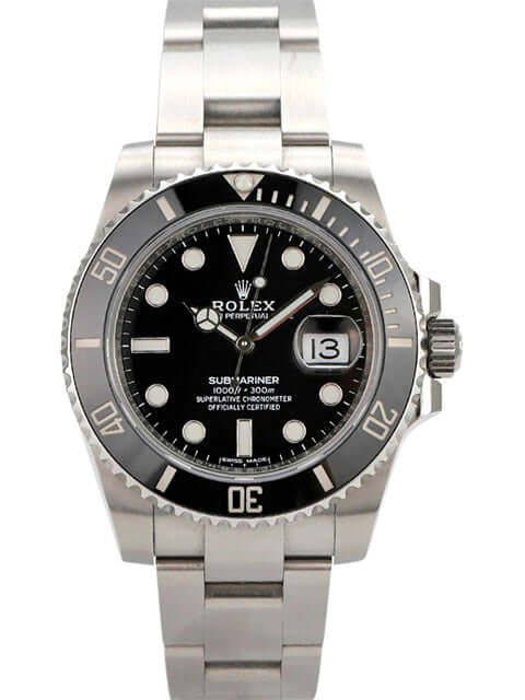 Rolex Submariner Date 116610LN Edelstahl, schwarzes Zifferblatt, drehbare Lünette, Oyster Edelstahlband.