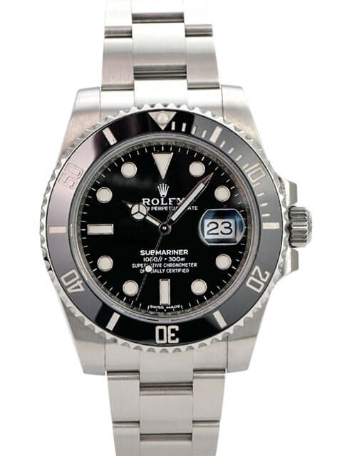 Rolex Submariner Date 116610LN Edelstahl, schwarzes Zifferblatt, Oysterband und Keramiklünette
