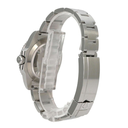 Rolex Submariner Date 116610LN Edelstahl, Edelstahlgehäuse und Oysterband im Seitenprofil