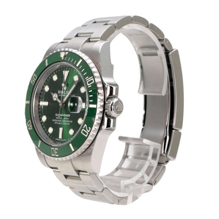 Rolex Submariner Date 116610LV mit grünem Zifferblatt und Edelstahlgehäuse