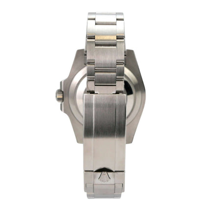 Rolex Submariner Date 116610LV Edelstahlarmband von hinten