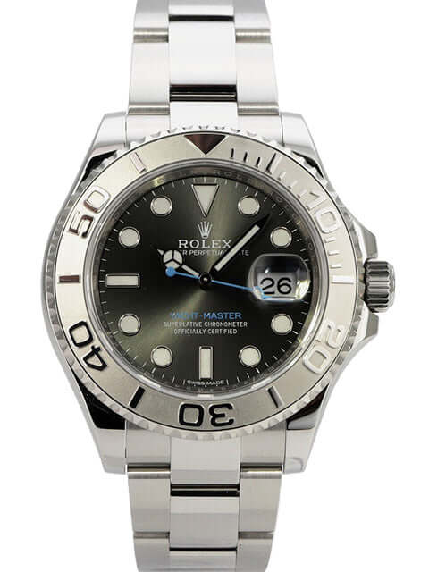 Rolex Yacht-Master 116622 Edelstahl Platin Rhodium, 40mm, Oyster-Armband, Rhodium-Zifferblatt, Automatikwerk