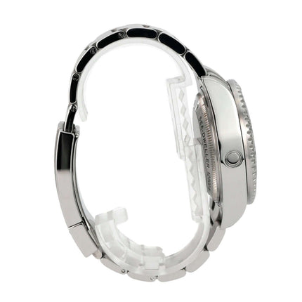 Rolex Sea-Dweller Deepsea 116660 seitliche Ansicht des Gehäuses und Armbands.