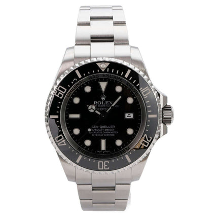 Rolex Sea-Dweller Deepsea 116660 aus 2012, Edelstahl, schwarzes Zifferblatt, 44 mm, Keramiklünette