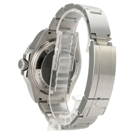 Rolex Sea-Dweller Deepsea 116660 Edelstahlarmband und Gehäuse, Rückansicht der Luxusuhr