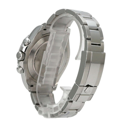 Rolex Yacht-Master II Edelstahl 116680 seitliche Ansicht des Armbands und Gehäuses