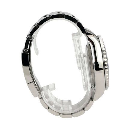 Rolex Yacht-Master II 116680 Edelstahl seitliche Ansicht des Uhrengehäuses und Armbands