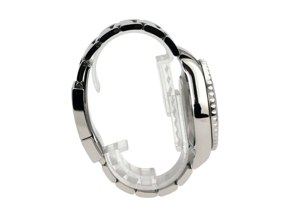 Rolex Yacht-Master II 116680 Edelstahl seitliche Ansicht des Uhrengehäuses und Armbands