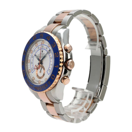 Rolex Yacht-Master II 116681 Edelstahl Everose-Gold mit blauem Zifferblatt und Oyster-Armband
