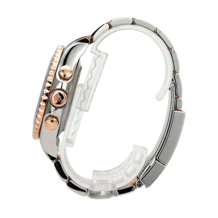 Rolex Yacht-Master II 116681 Edelstahl Everose-Gold seitlich, Edelstahl- und Everose-Gold-Gehäuse, 44 mm Durchmesser